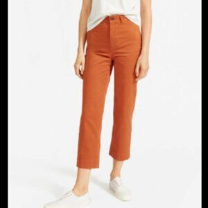 Everlane Lightweight Straight Leg Crop Chino Pants Cider 2